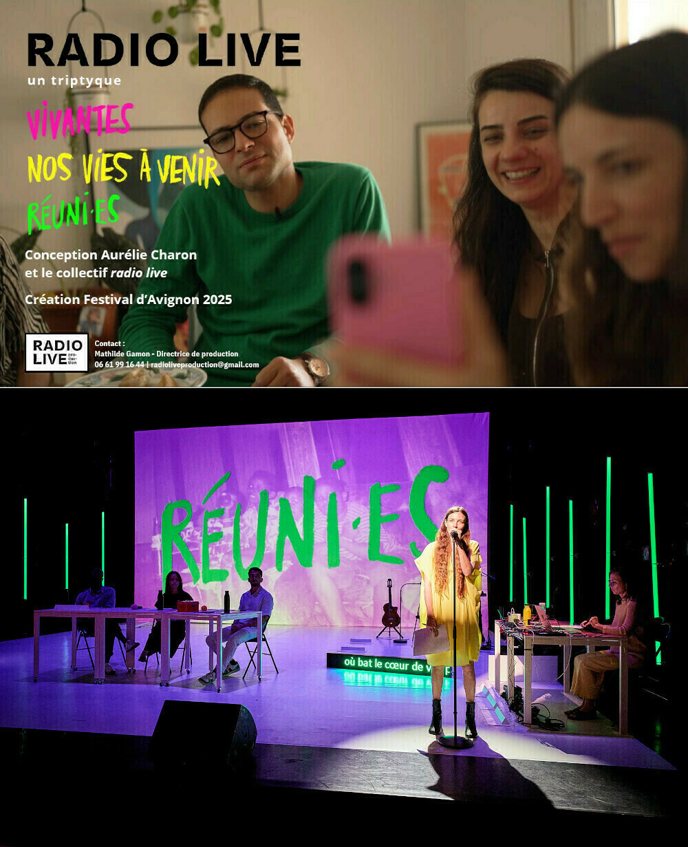 Radio live : RÉUNI·ES