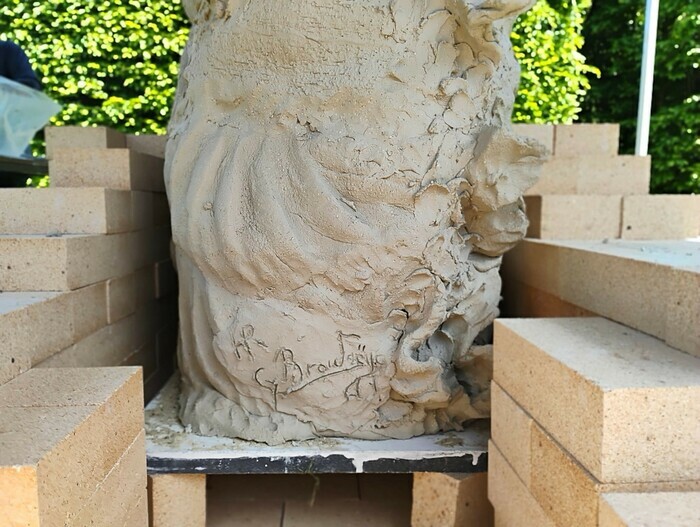 Œuvre céramique monumentale