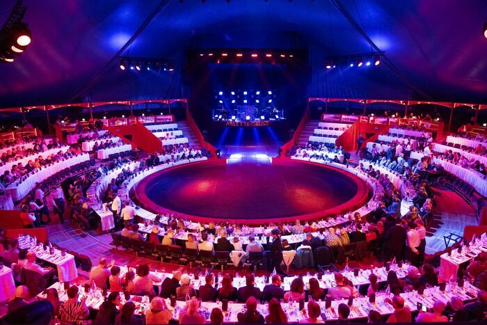 Diner spectacle du nouvel an au Cirque Arlette Gruss