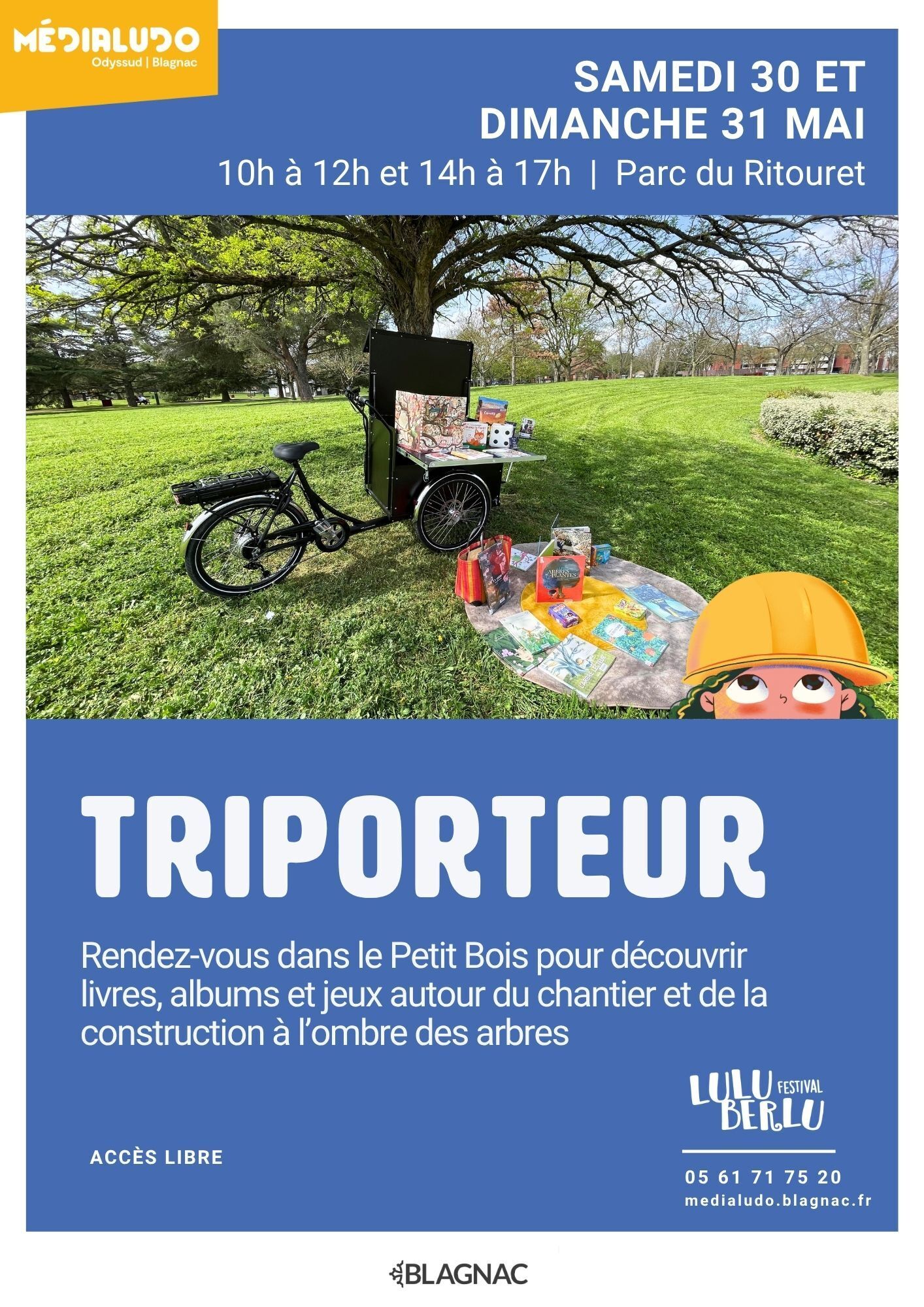 Festival Luluberlu / Le triporteur - Les 30 et 31 mai