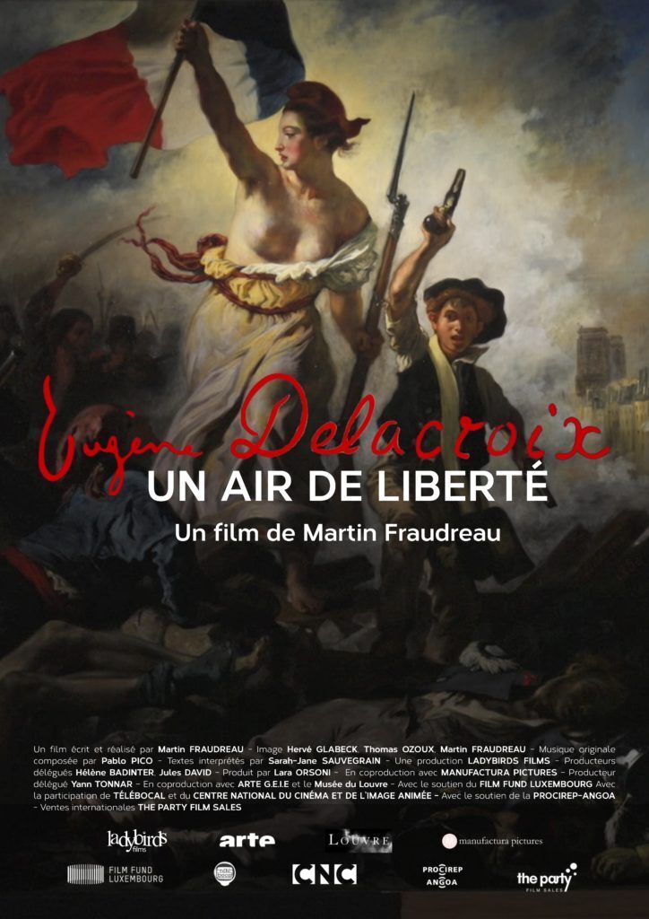 projection du documentaire Arte "Delacroix, un air de liberté"