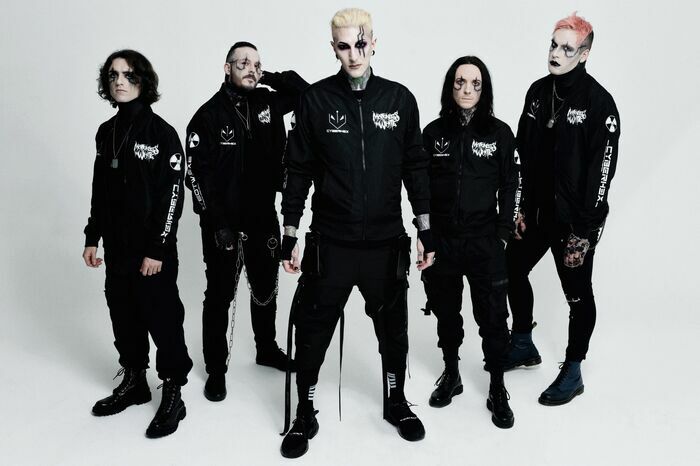 Motionless In White en concert.