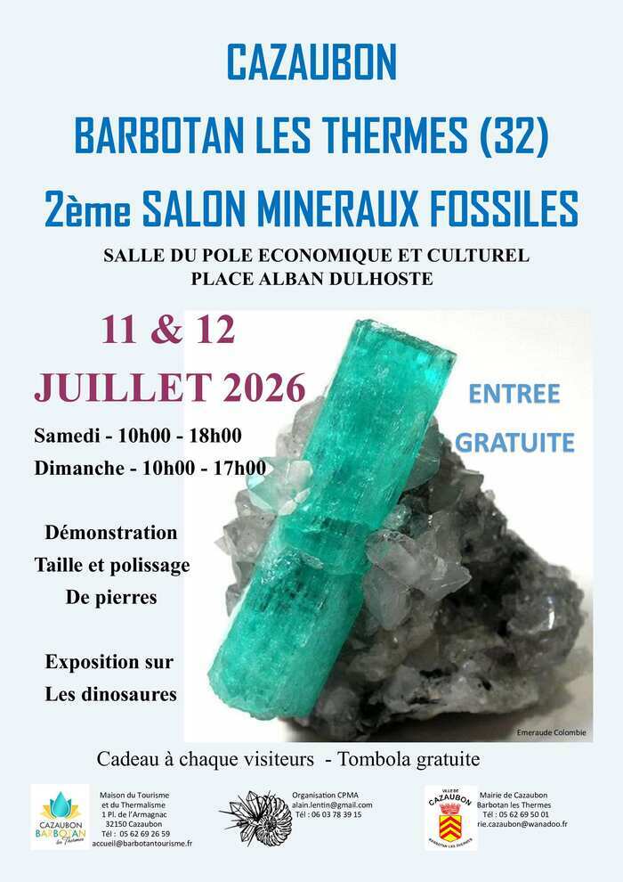 salle du pole économique et culturel place Alban Dulhoste 32150 cazaubon