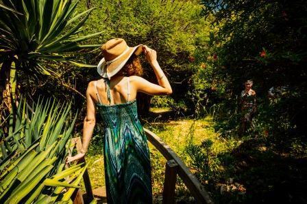 Parc floral 'les sens des 5 continents"