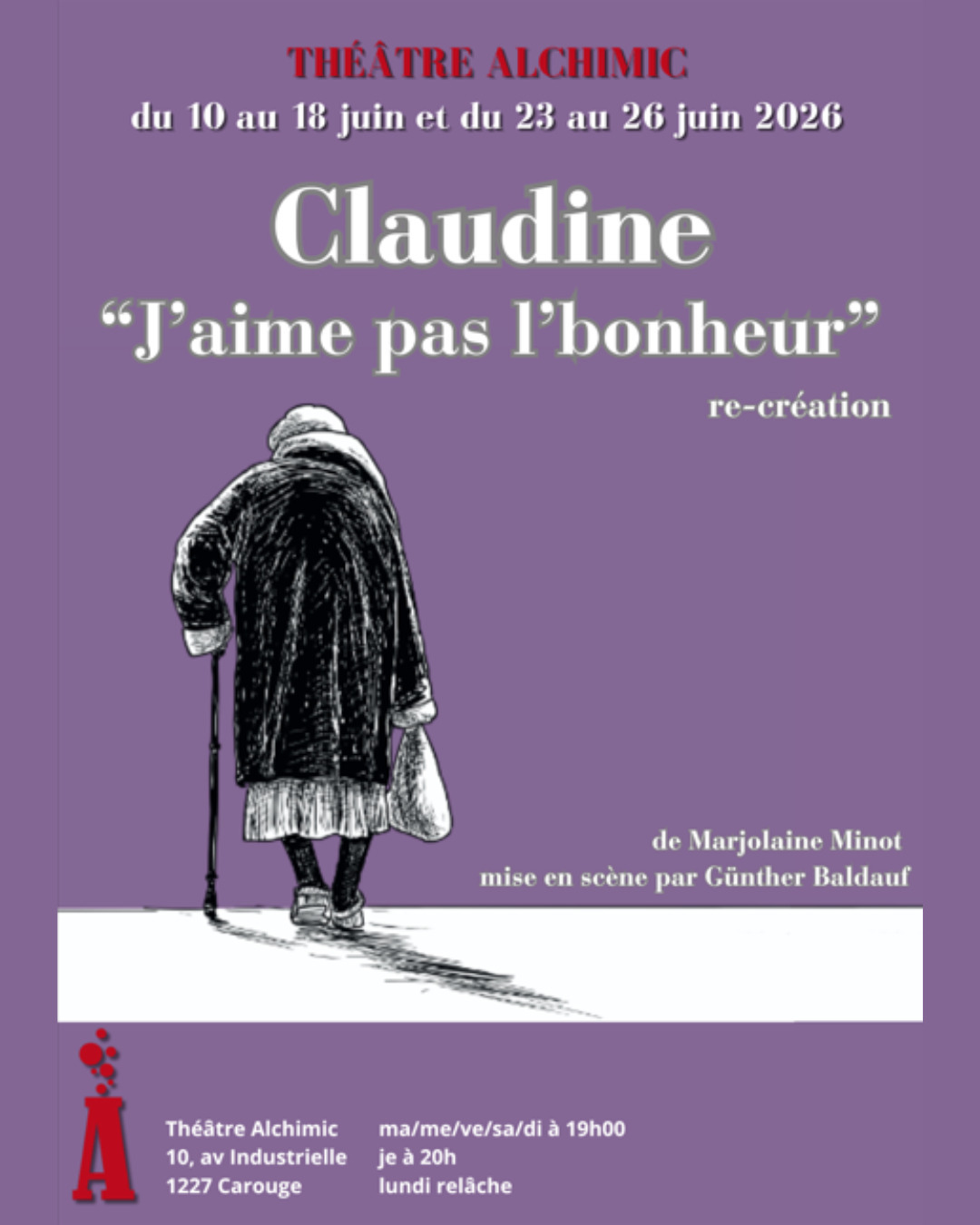 CLAUDINE "J'AIME PAS L'BONHEUR"
