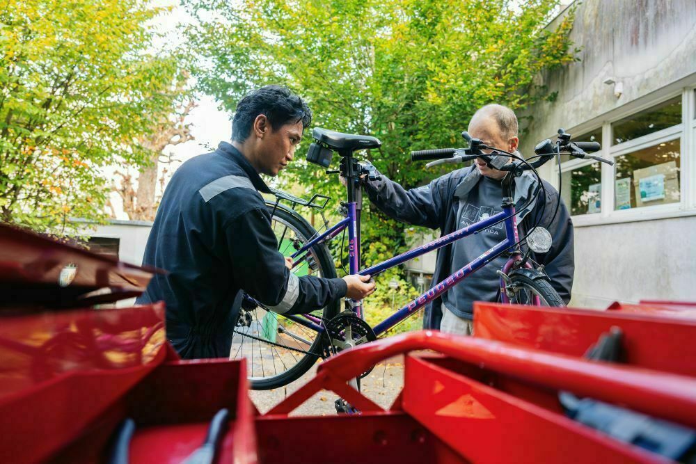 Atelier vélo : Aide à l'autoréparation et sensibilisation