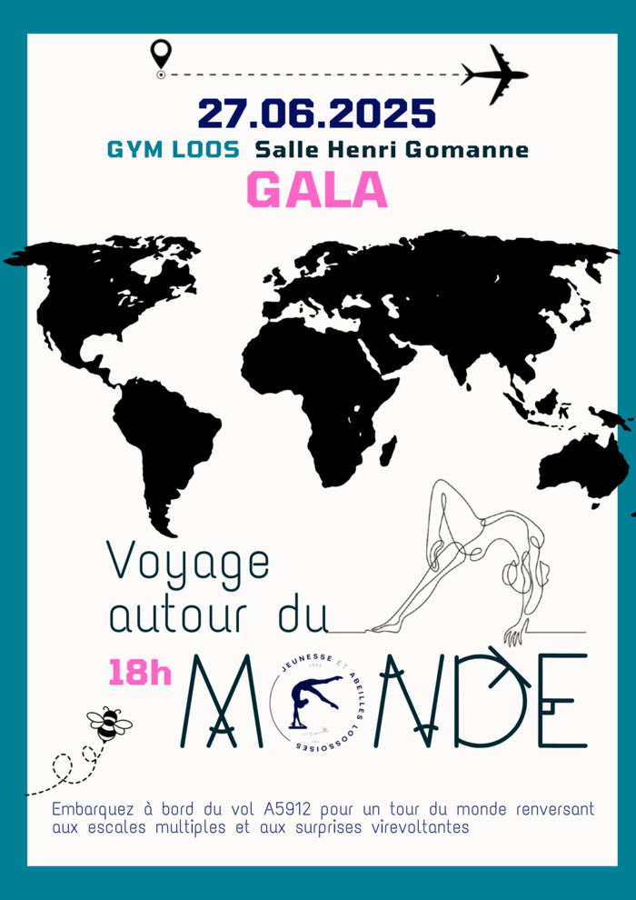 GALA de GYM organisé par le club des Abeilles Loossoises