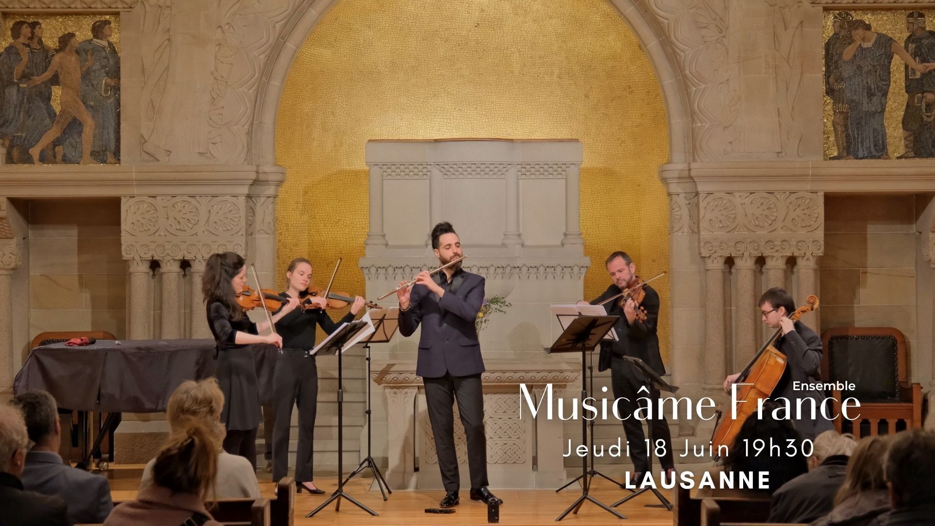 Concert à Lausanne : Ravel, Debussy, Chausson, Ibert, Saint-Saëns