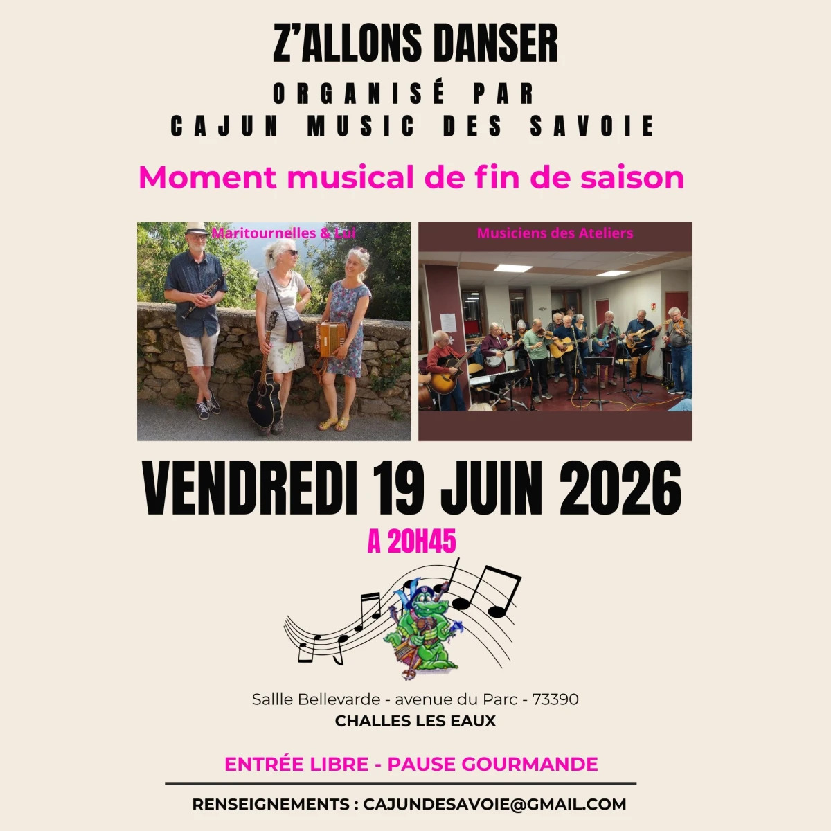 Z'allons danser Maritournelles & Lui et Musiciens des Ateliers
