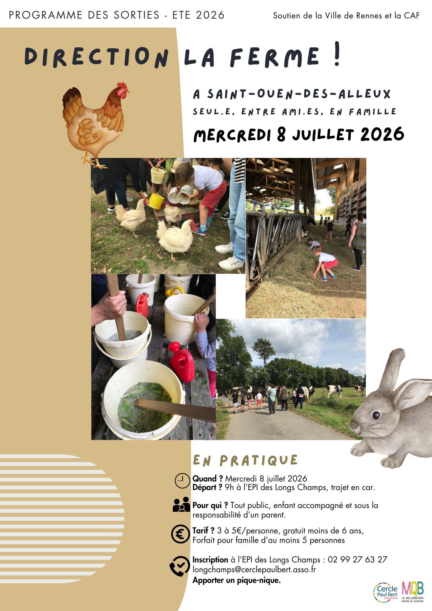 SORTIE - Direction LA FERME !