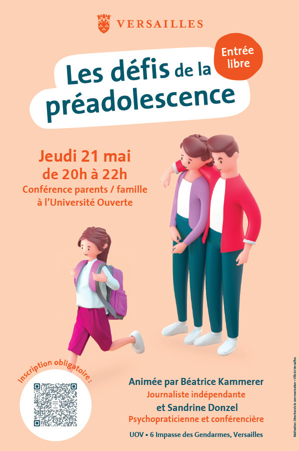 Conférence "Les défis de la préadolescence"