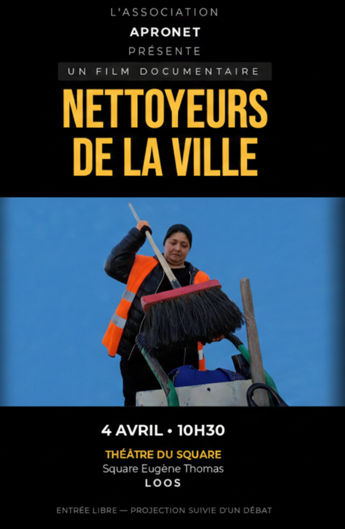 projection-débat du documentaire "Les nettoyeurs de la ville"