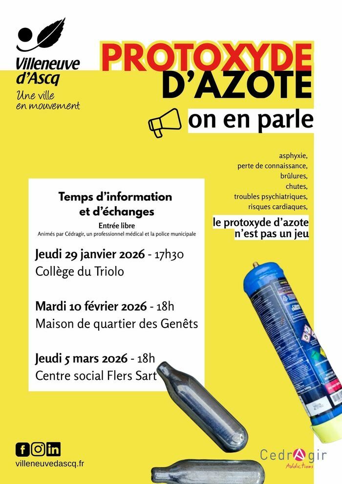 Protoxyde d'azote : on en parle