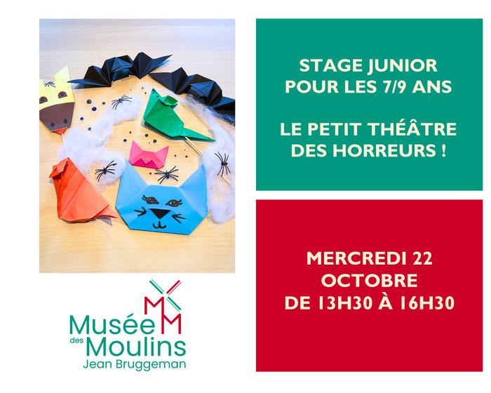 Stage junior 7/9 ans : Le petit théâtre des horreurs !