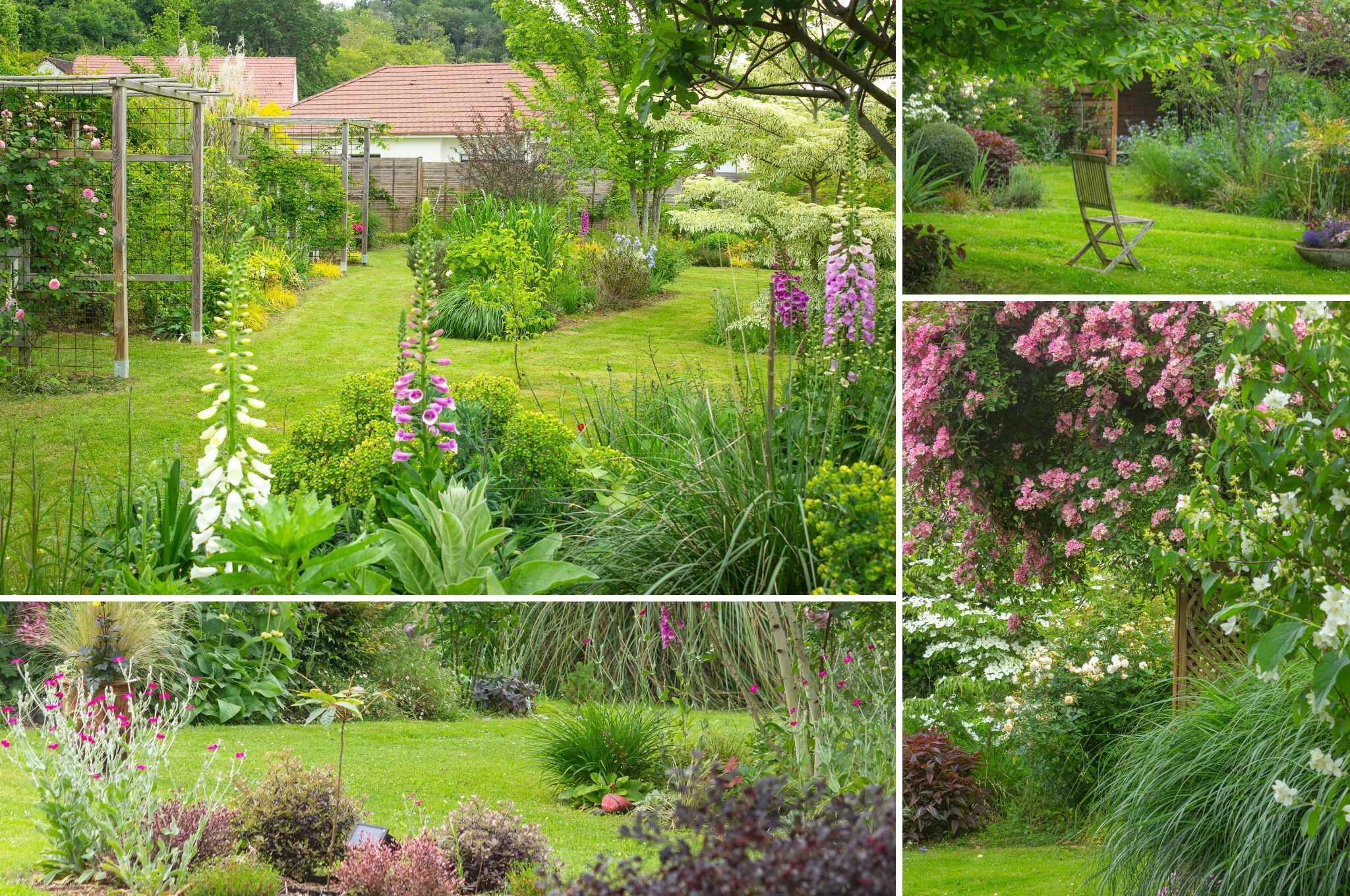 Visite apaisante d'un jardin romantique en Béarn