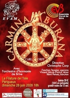 Concert CARMINA BURANA PERIGUEUX