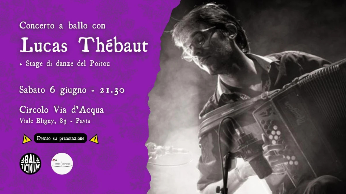 Stage e Balfolk con Lucas Thébaut