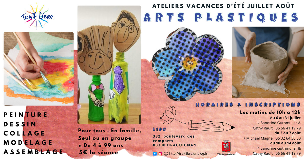 Trait libre - Ateliers vacances
