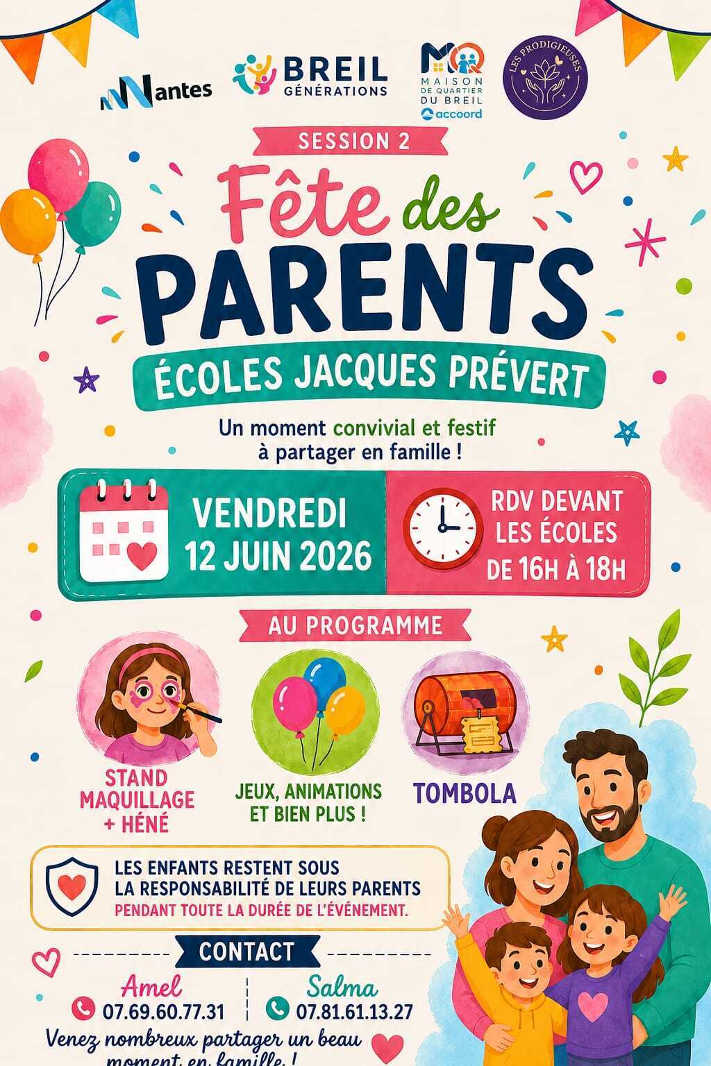 La fête des Parents de l'école Jacques Prévert