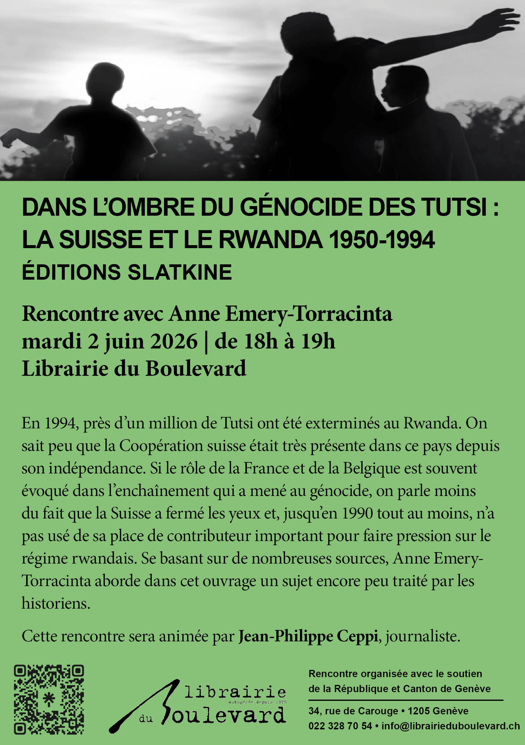 Dans l'ombre du génocide des Tutsi : La Suisse et le Rwanda 1950- 1994