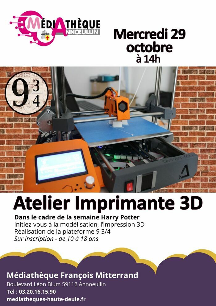 Atelier Numérique - Impression 3D