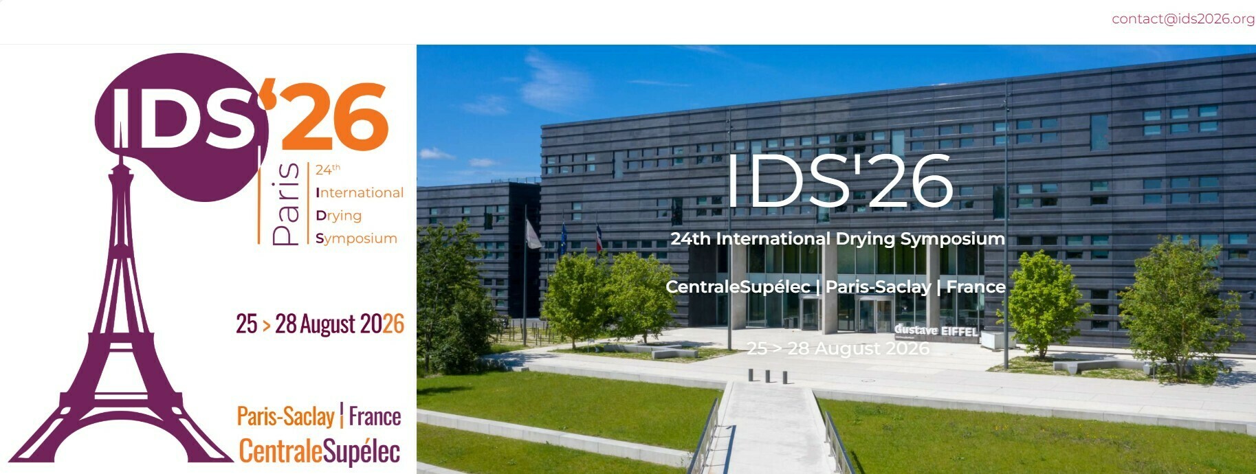 24th International Drying Symposium (2026)