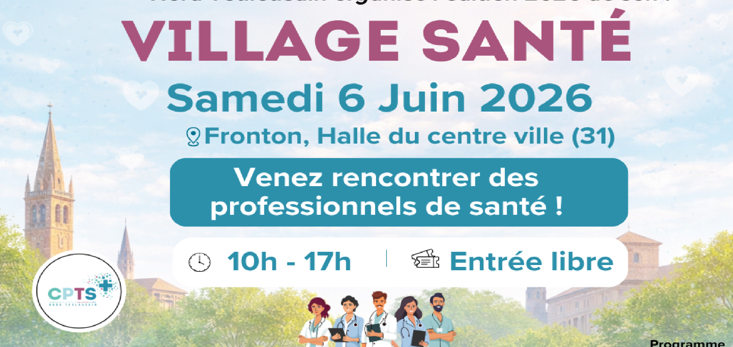 Village santé de la CPTS du Nord Toulousain - Samedi 6 juin