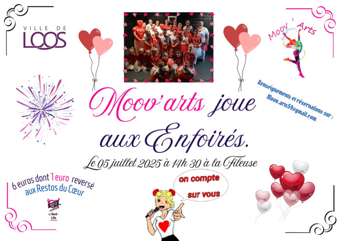GALA de fin d'année de l'association Moov'arts