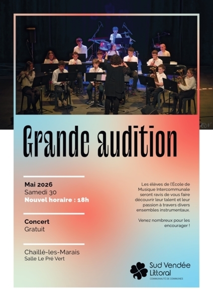 Concert de l'Ecole de musique