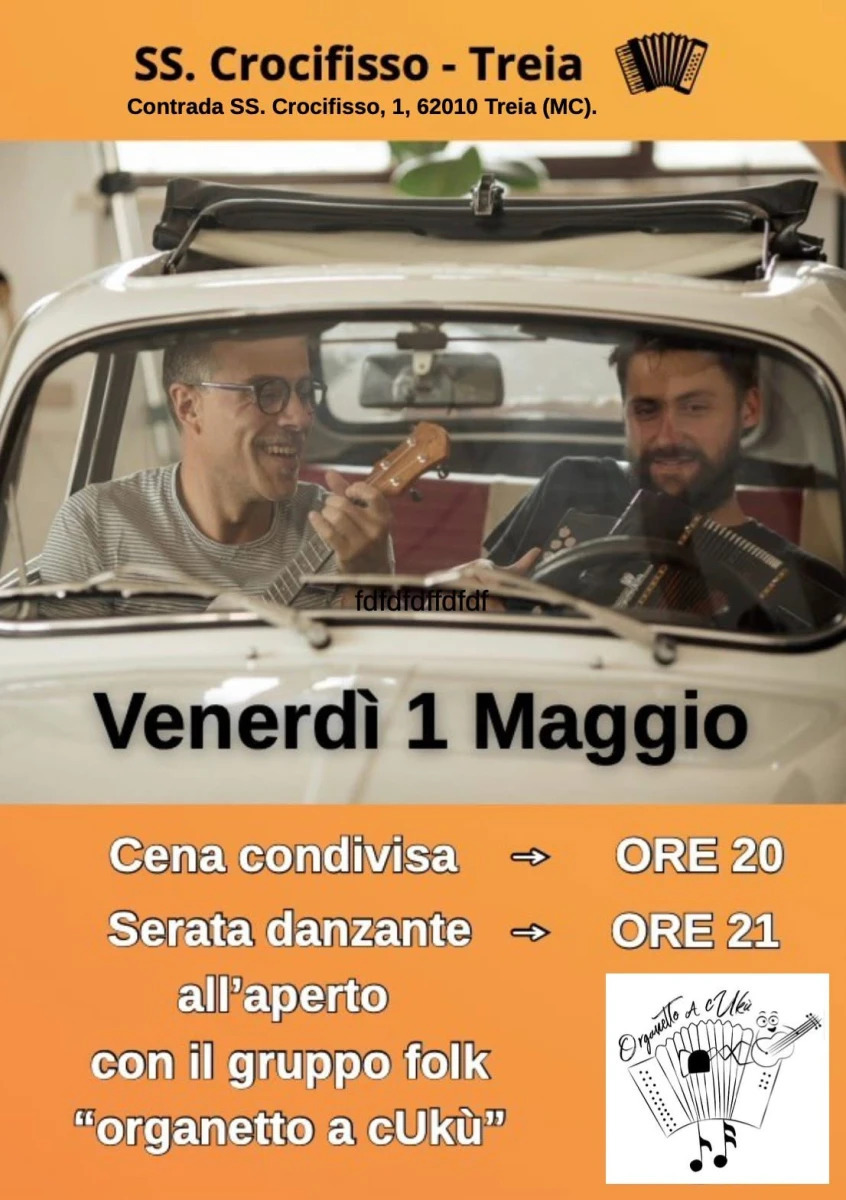Cena e concerto con Organetto a cuKu