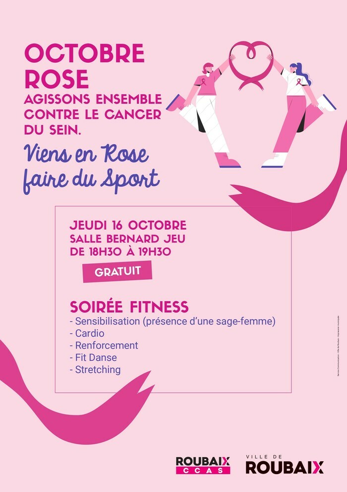 Viens en Rose faire du Sport, c'est gratuit !