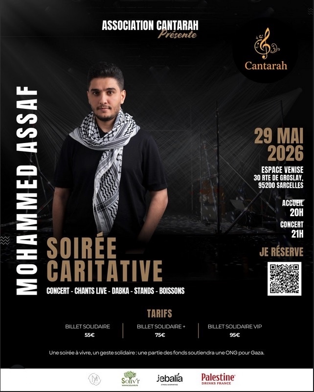 ÉVÈNEMENT ! CONCERT MOHAMMAD ASSAF