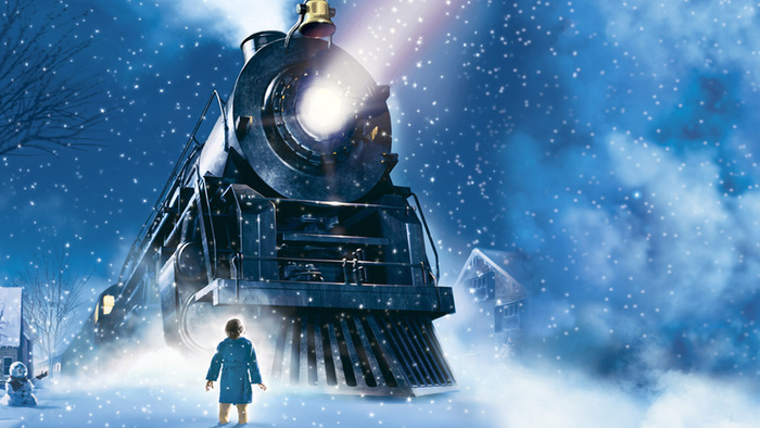 Ciné-eau à la piscine du Triolo : le Pôle Express