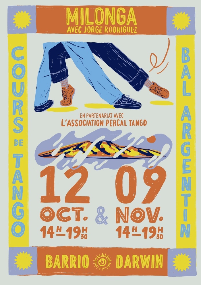Cours de tango suivi d’une MILONGA (Bal Argentin)