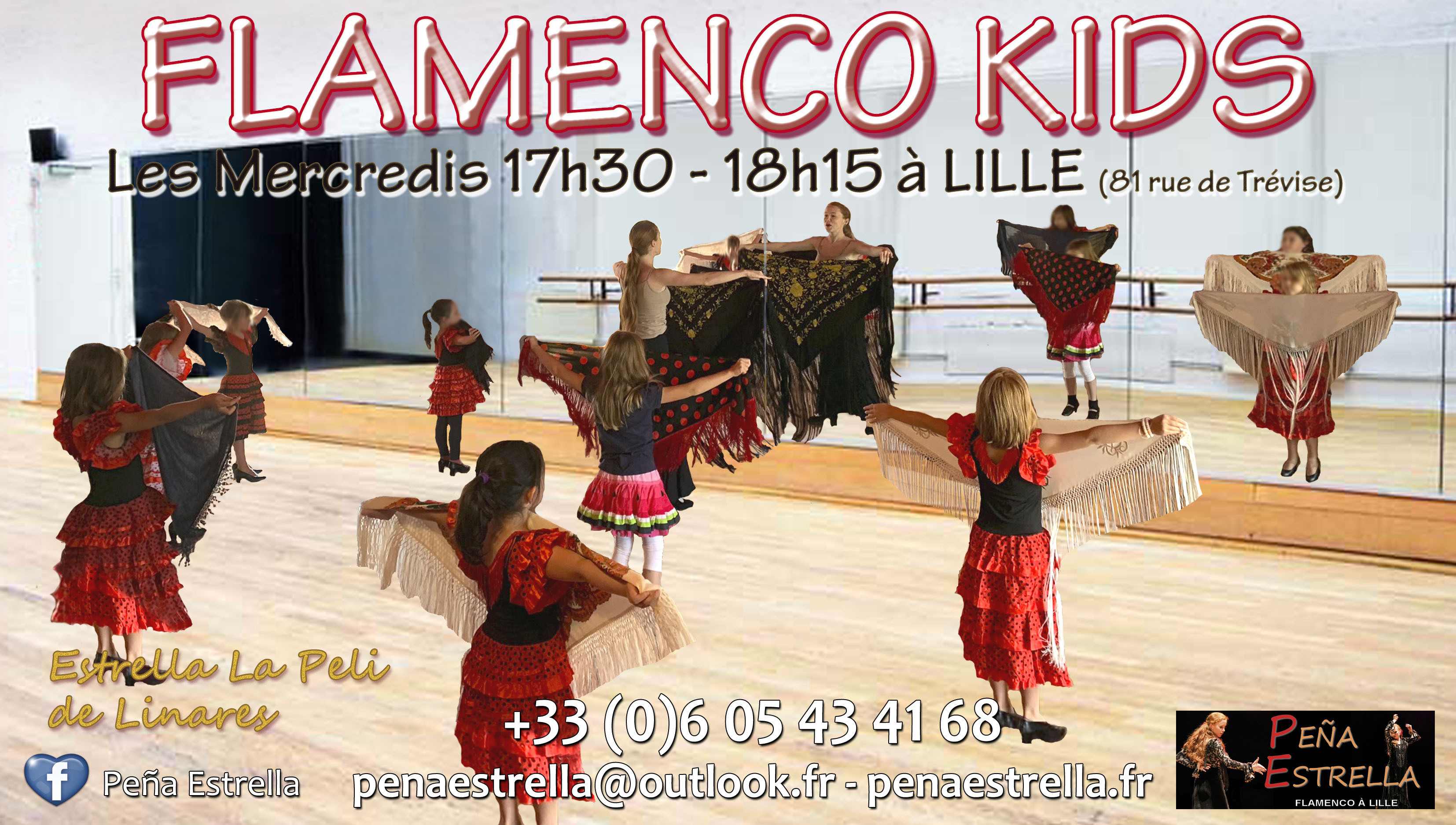 Flamencokids, cours de Flamenco pour enfants