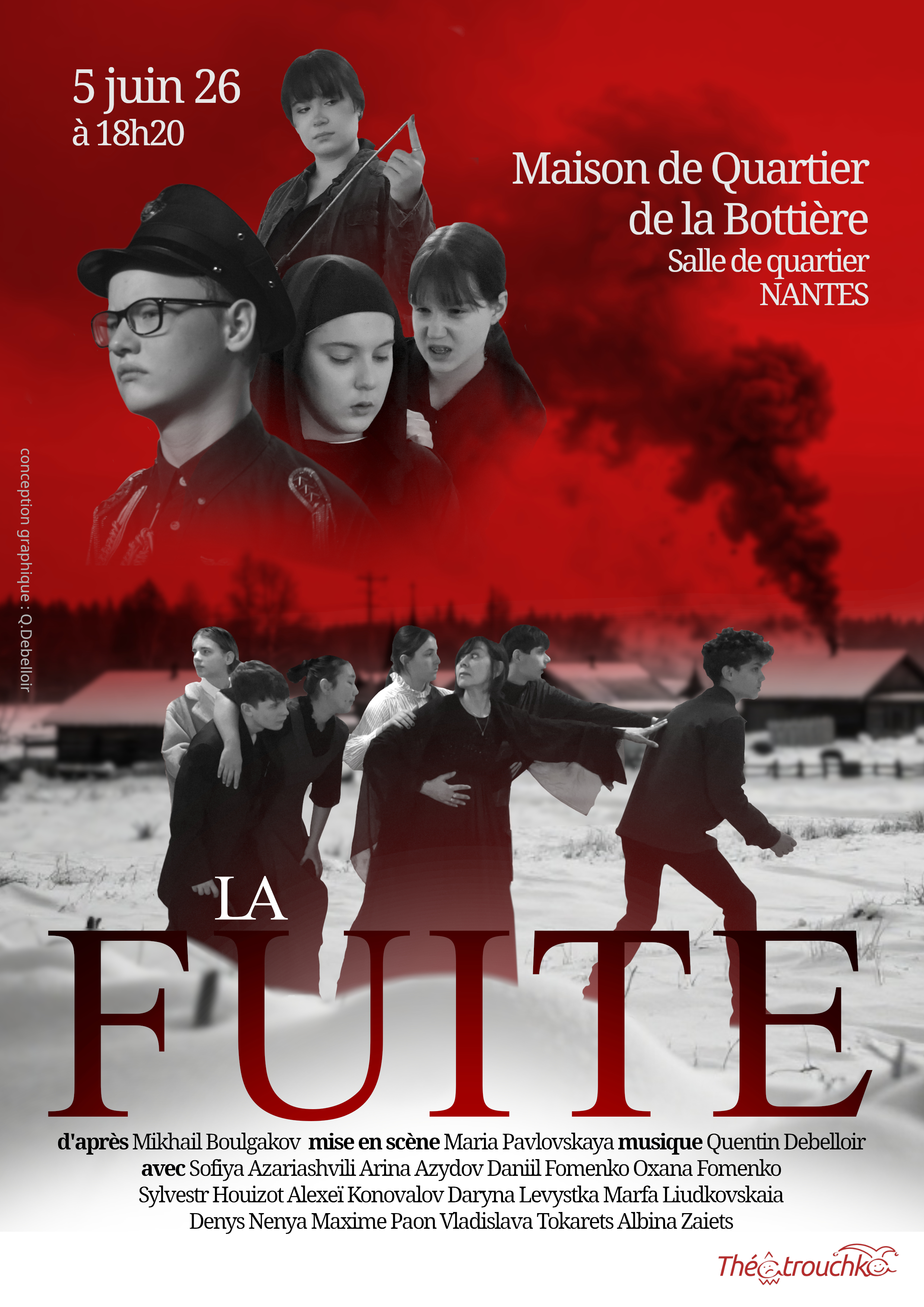 Spectacle de théâtre : La Fuite