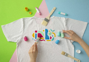 PEINTURE SUR T-SHIRT