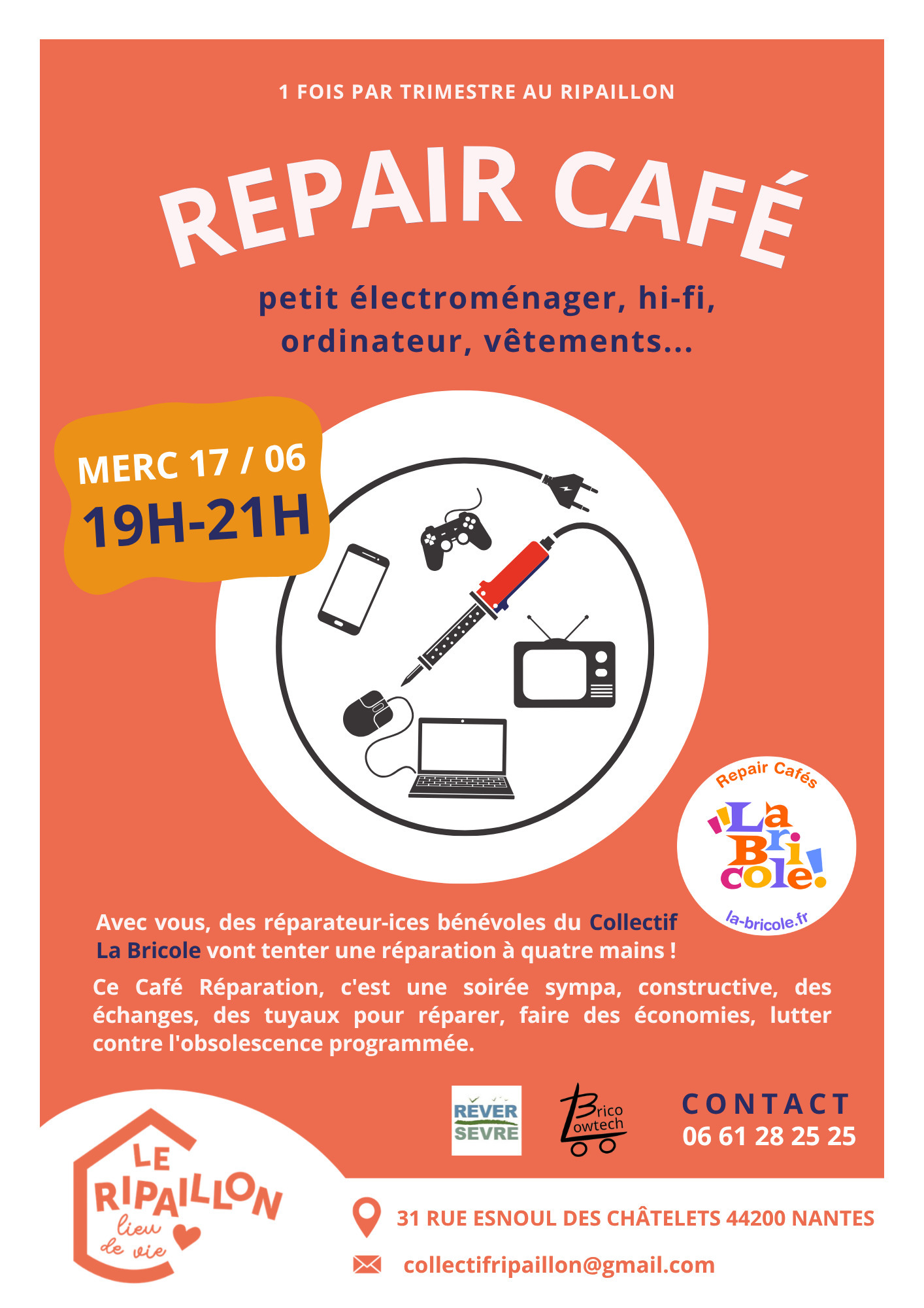 Repair Café au Ripaillon