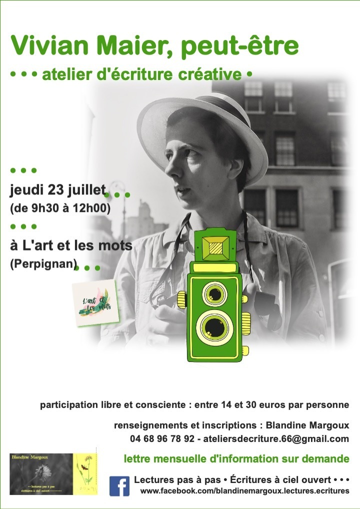Vivian Maier, peut-être • Atelier d'écriture créative