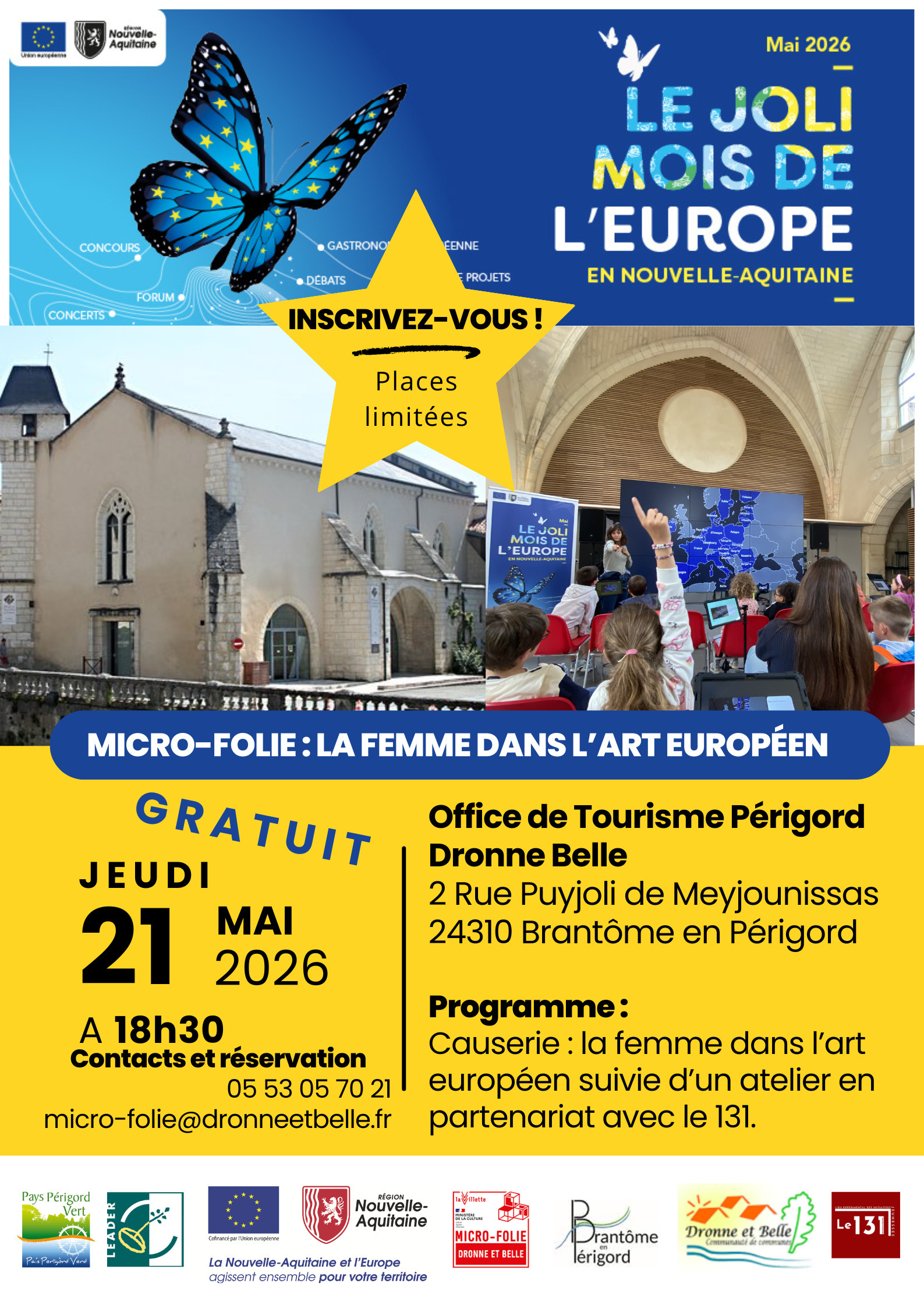 Micro-folie : la femme dans l'art européen