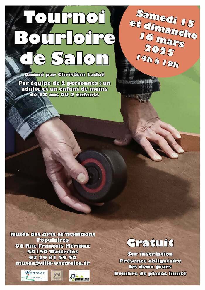 Tournoi Bourloire de Salon Du 15 au 16 mars 2025