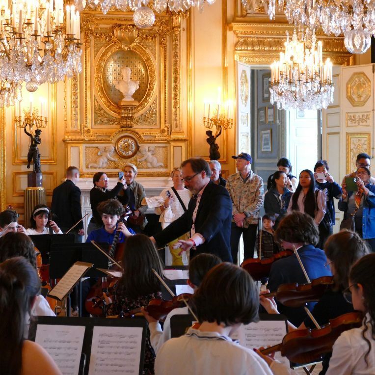 Concert à l'Hôtel de la Marine avec le conservatoire Camille Saint-Saëns