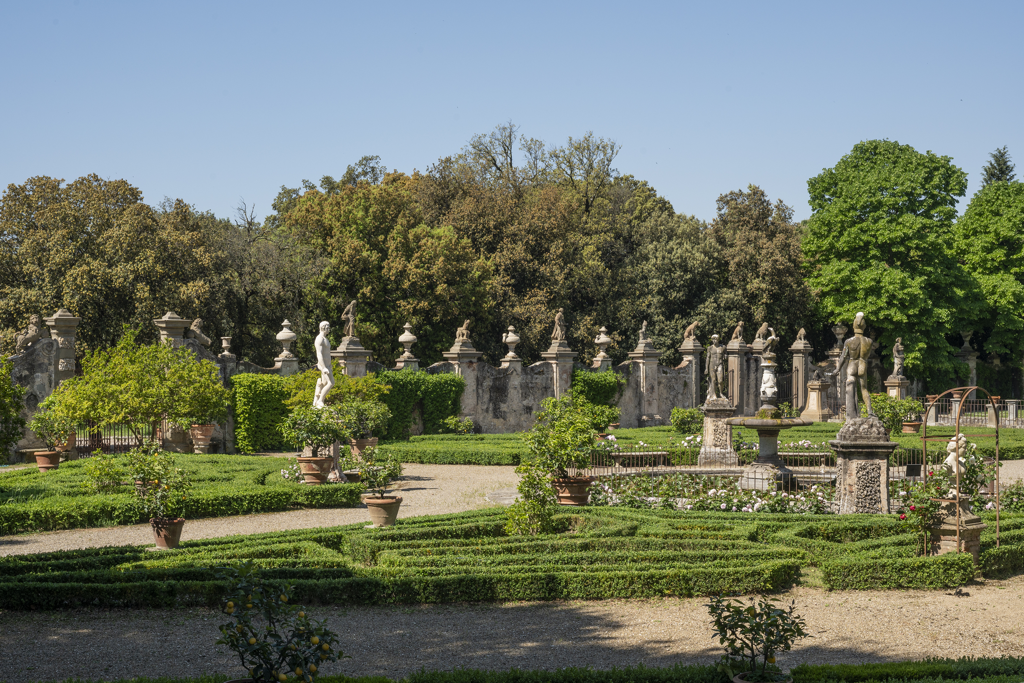 Visite du jardin de la Villa Guicciardini Corsi Salviati