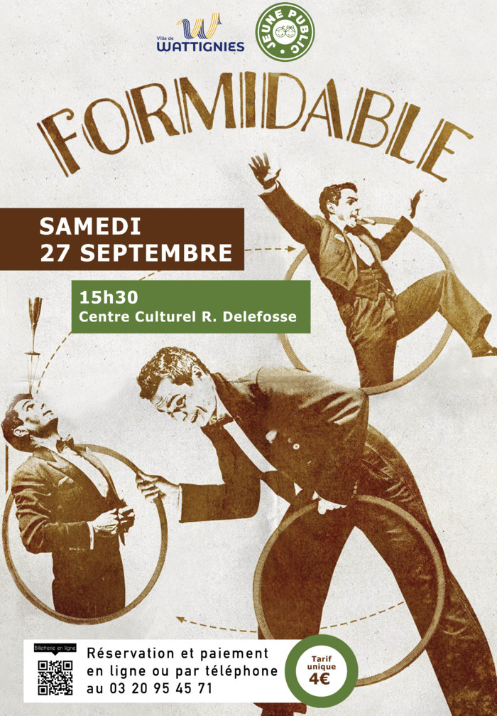 Spectacle Jeune Public : « Formidable »