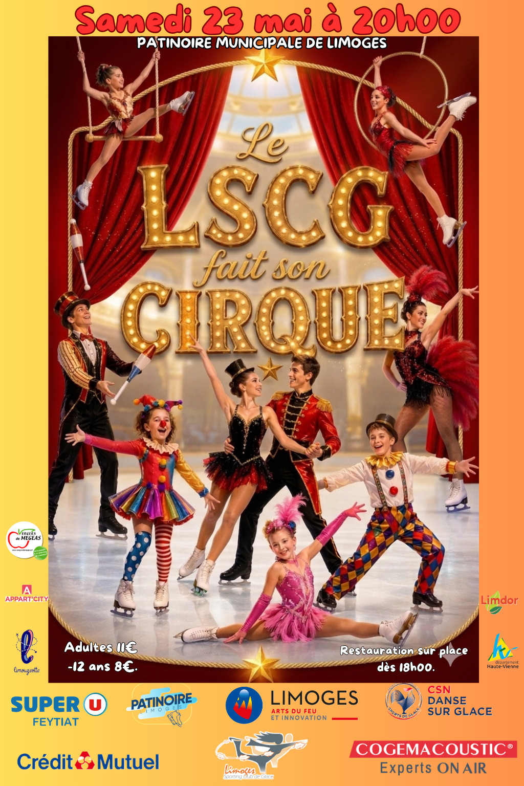 LE LSCG FAIT SON CIRQUE