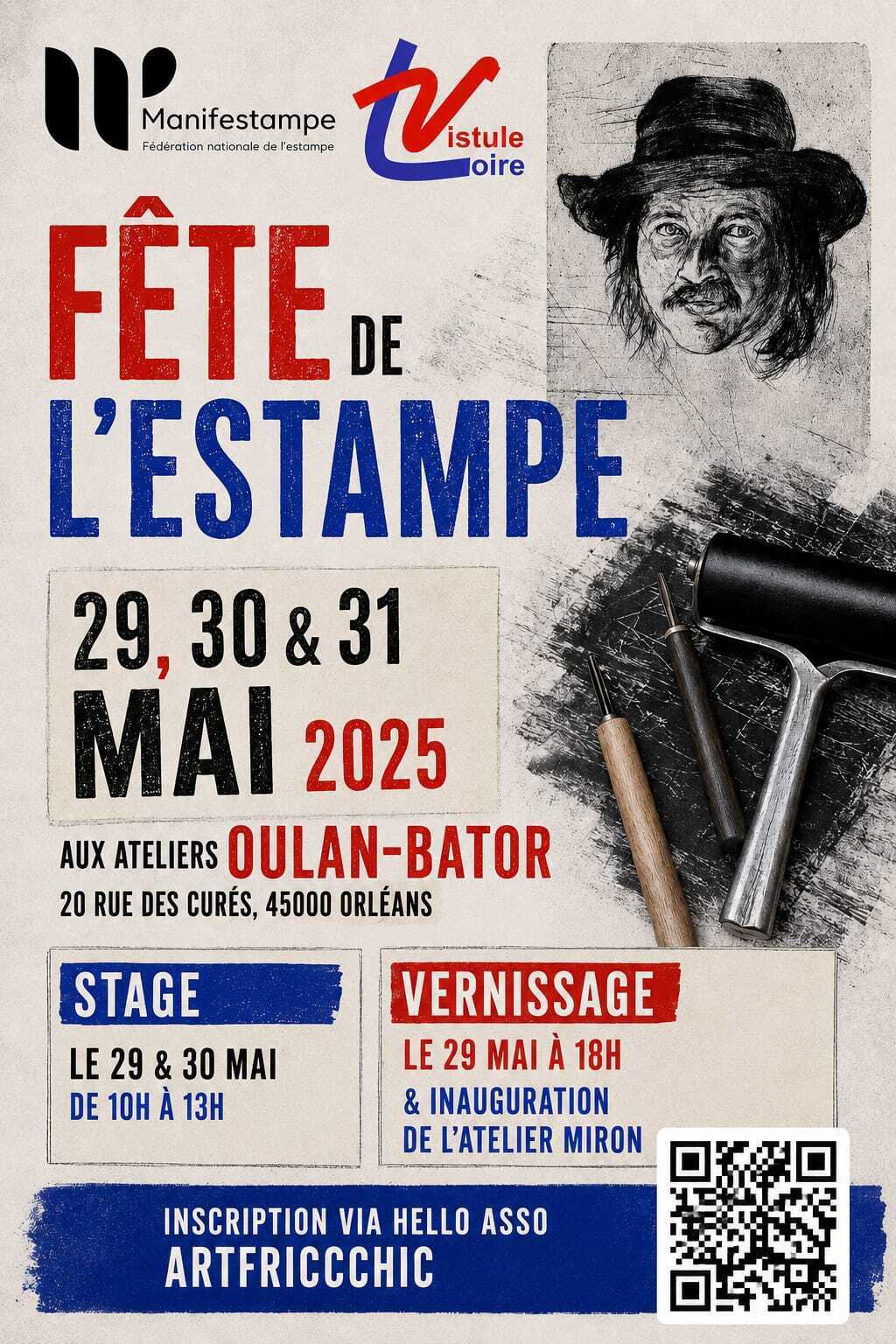 Fête de l’Estampe 2026 à Orléans