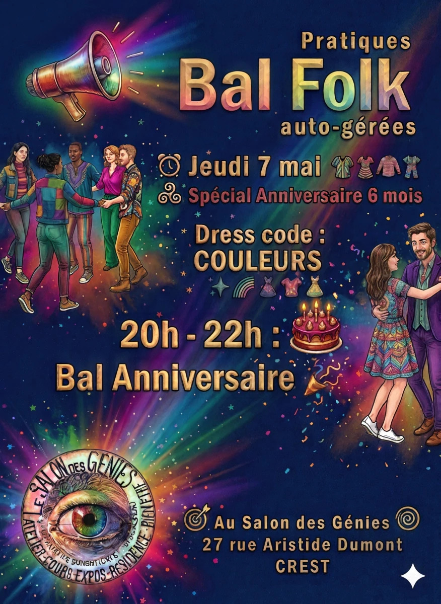 Pratiques Bal Folk - Anniversaire des 6 mois