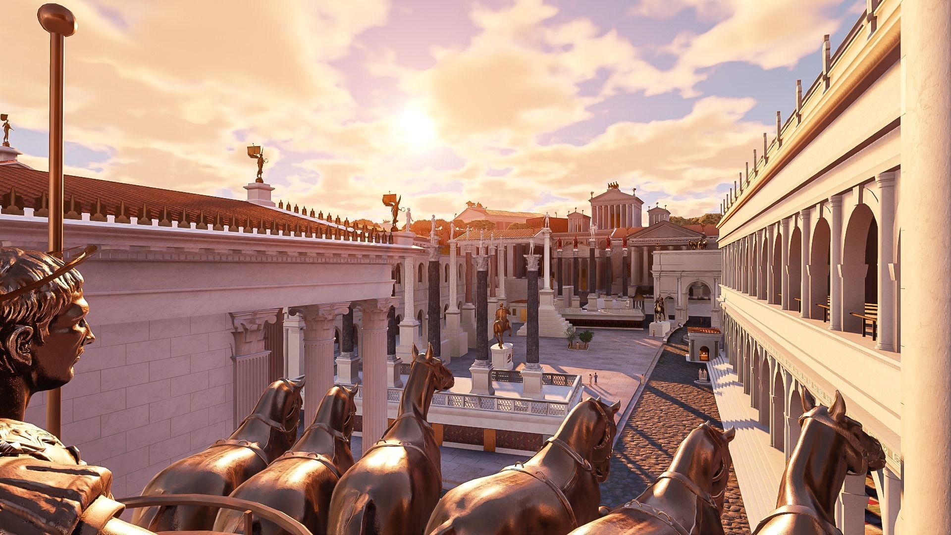 Visite guidée virtuelle "Rome au crépuscule"