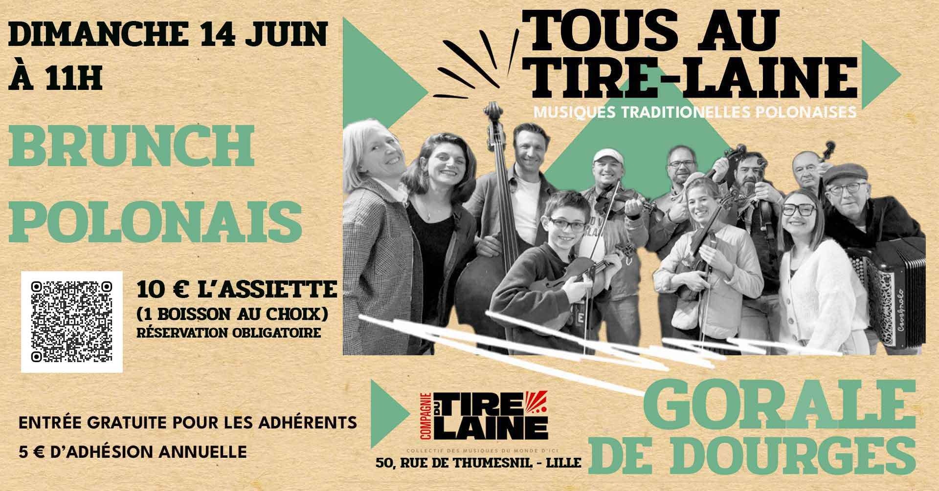 "Tous au Tire-Laine !" spécial brunch polonais avec Gorale
