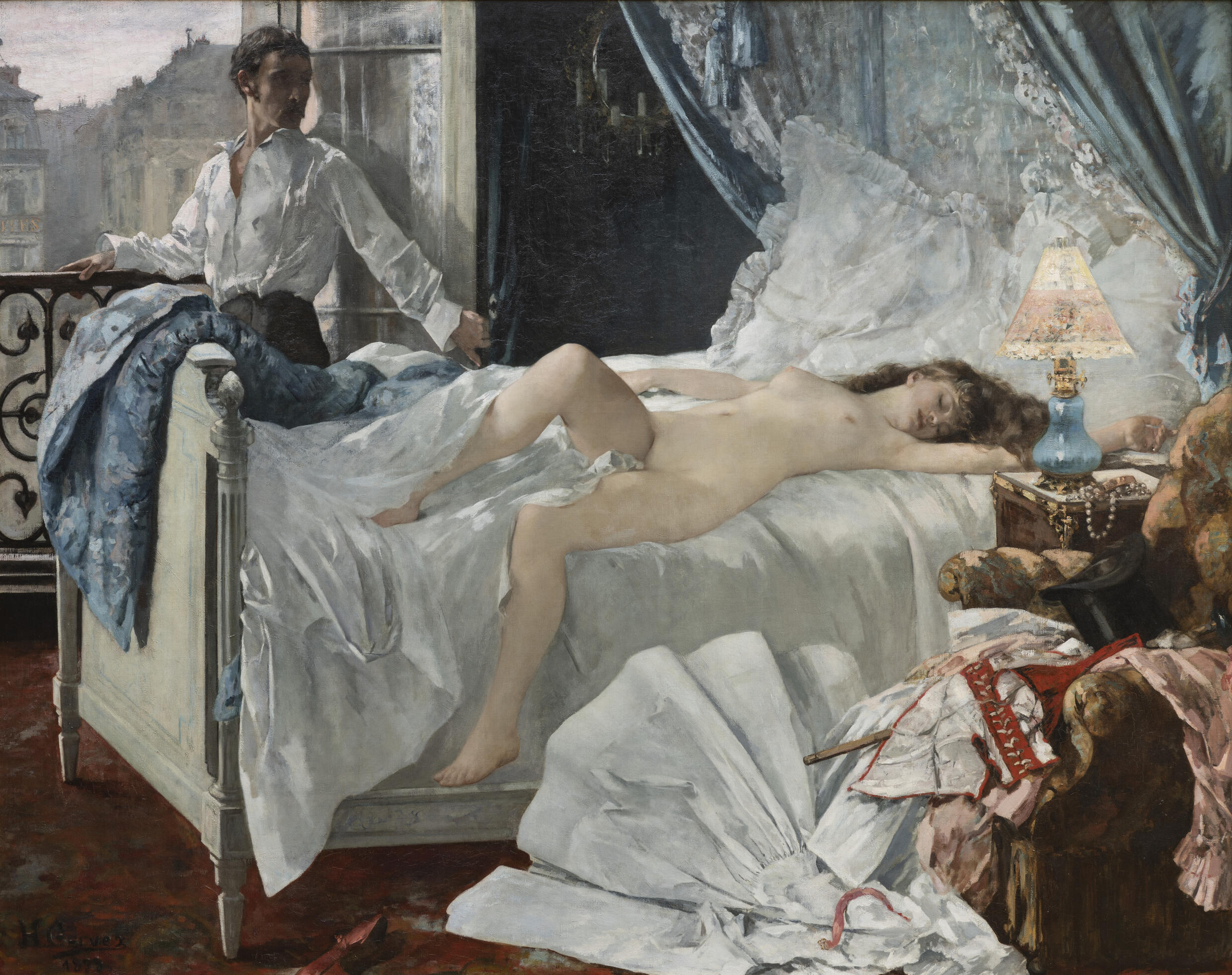 Un scandale en peinture